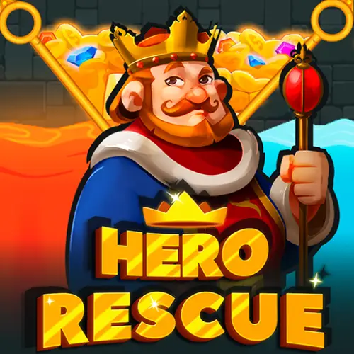 Hero Rescue Game Logo